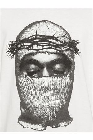 T-shirt Corona Mask in cotone bianco IH NOM UH NIT | NUS26275081